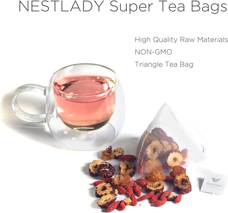 NESTLADY شاي الأعشاب نستلادي التمر الأحمر واللونجان وتوت غوجي - Image 3